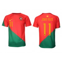 Portugal Joao Felix #11 Fußballbekleidung Heimtrikot WM 2022 Kurzarm